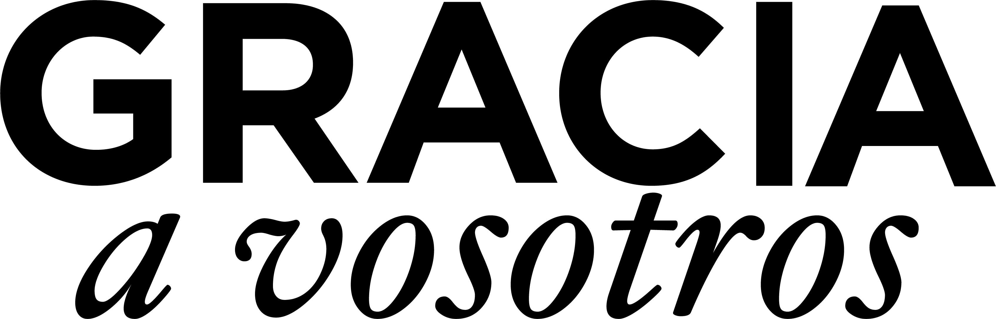 Logo de Gracia a Vosotros